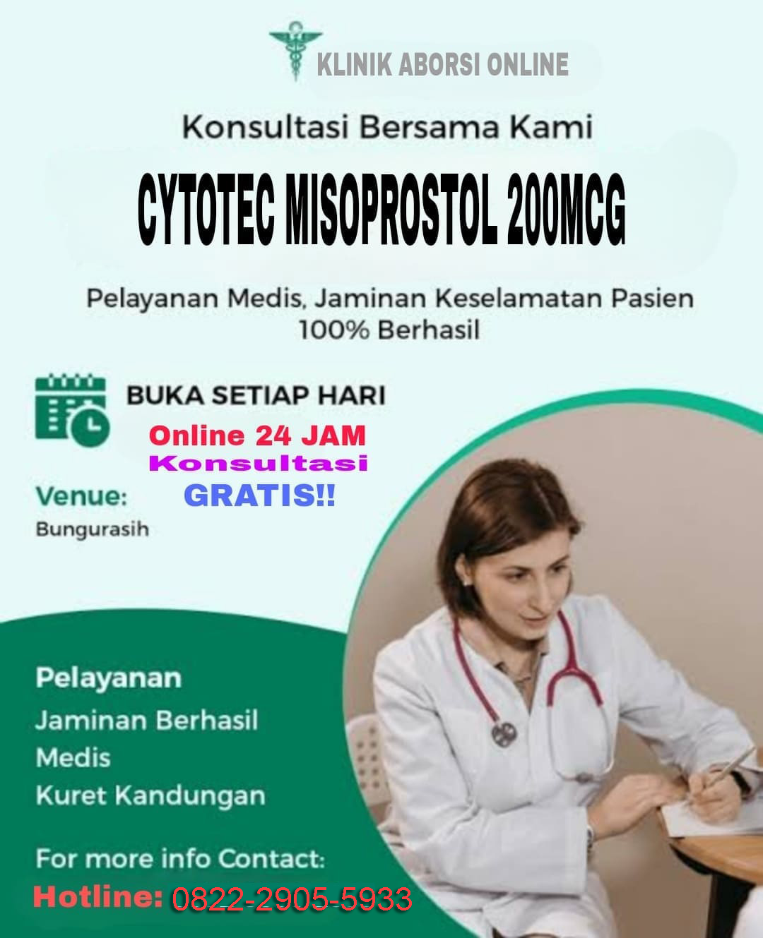 Apotik Jual Obat Aborsi Cytotec Serang 082229055933 Obat Penggugur Kandungan di Serang